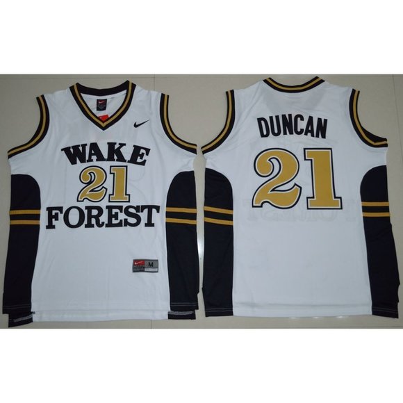 tim duncan wake forest jersey